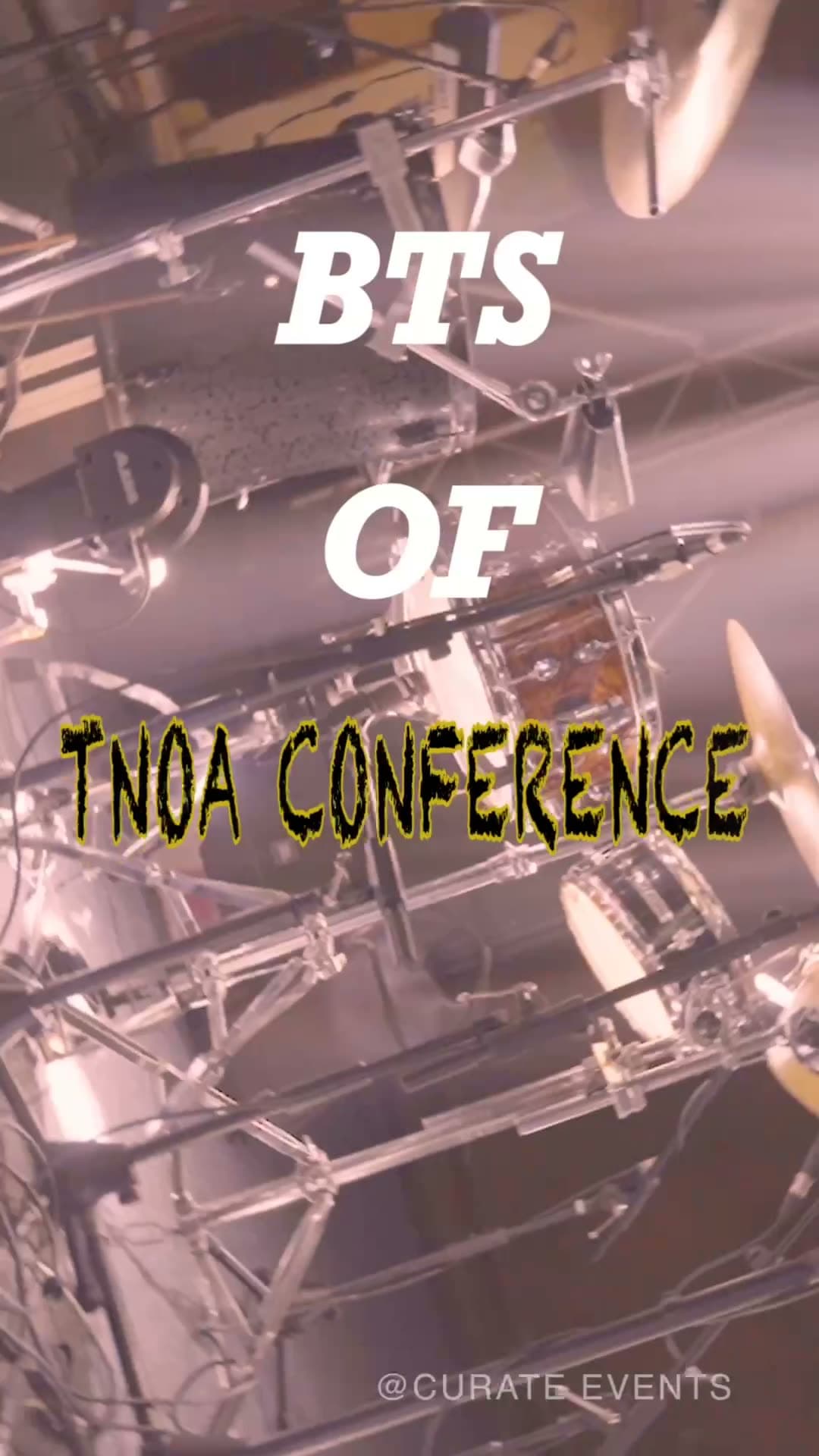 Conference BTS Showreel by Curate Events
