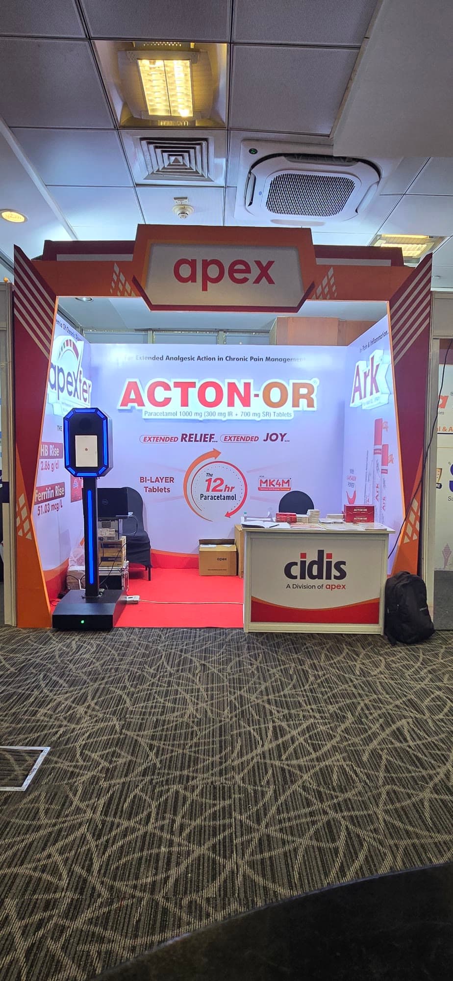 Exhibition stall design and fabrication by Curate Events, photo 8